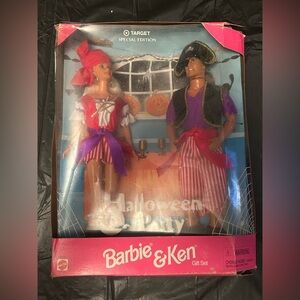 Barbie & Ken Gift Set Target Special Edition Halloween Party 1998 Mattel #19874